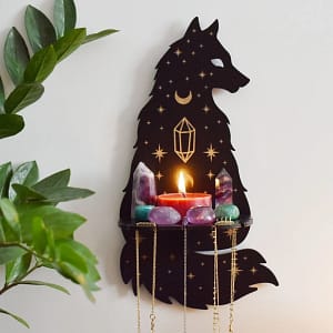 Creative Crystal Shelf Creative Animal Palm Butterfly Crystal Shelf Wall Hanging Crystal Shelf