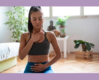 Breathing reducing addiction and anxiety symptoms