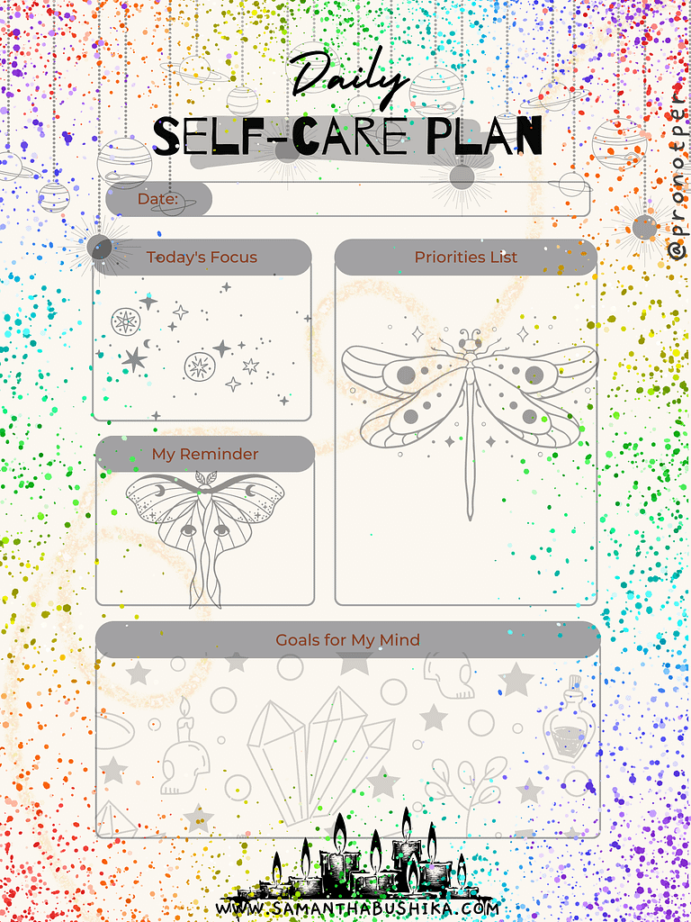 Self-Care Plan WS Image
