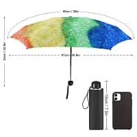 Rainbow Brite ZYS07-6K Five-fold Umbrella - Image 2