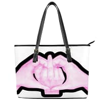 Flipping Love Skewed Leather Bag - Image 2