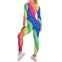 Rainbow Brite V-neck Sweatshirt Suit - Image 4