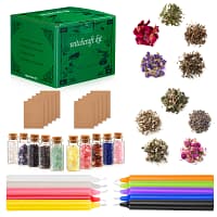 Candle Supplies Box-Crystal Dry Herbal Colored Candles For Beginners Set - Image 5