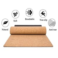 7 Chakra Cork Yoga Mat - Image 5