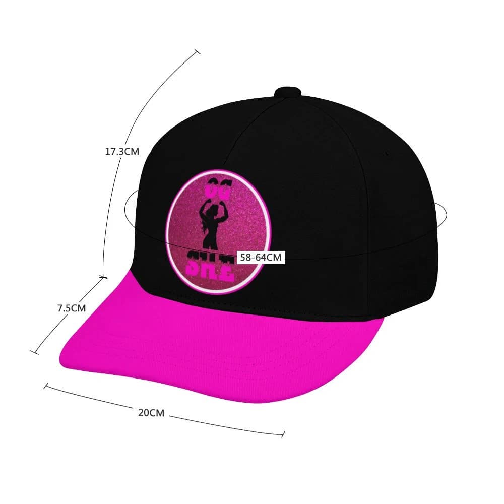 OG She Adult All-Over Print Baseball Cap 5 OG She Adult All-Over Print Baseball Cap - Image 5