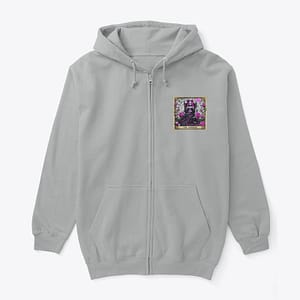 The Empress Tarot Zip Hoodie