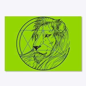 PNP Merch Store - Sacred Lion Geometry - Cosmic Design