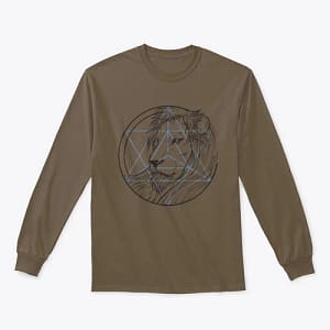 PNP Merch Store - Sacred Lion Geometry - Cosmic Design