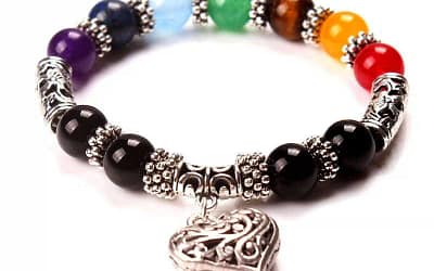 Bracelet 7 Chakras Amour de Vivre