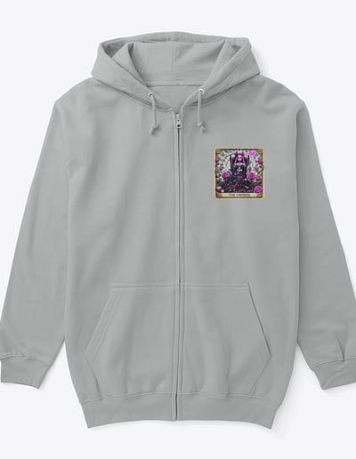 The Empress Tarot Zip Hoodie