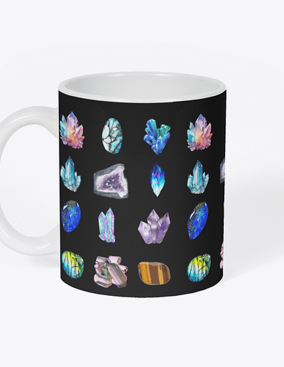 Crystal Craze All Over Crystal Print Mug