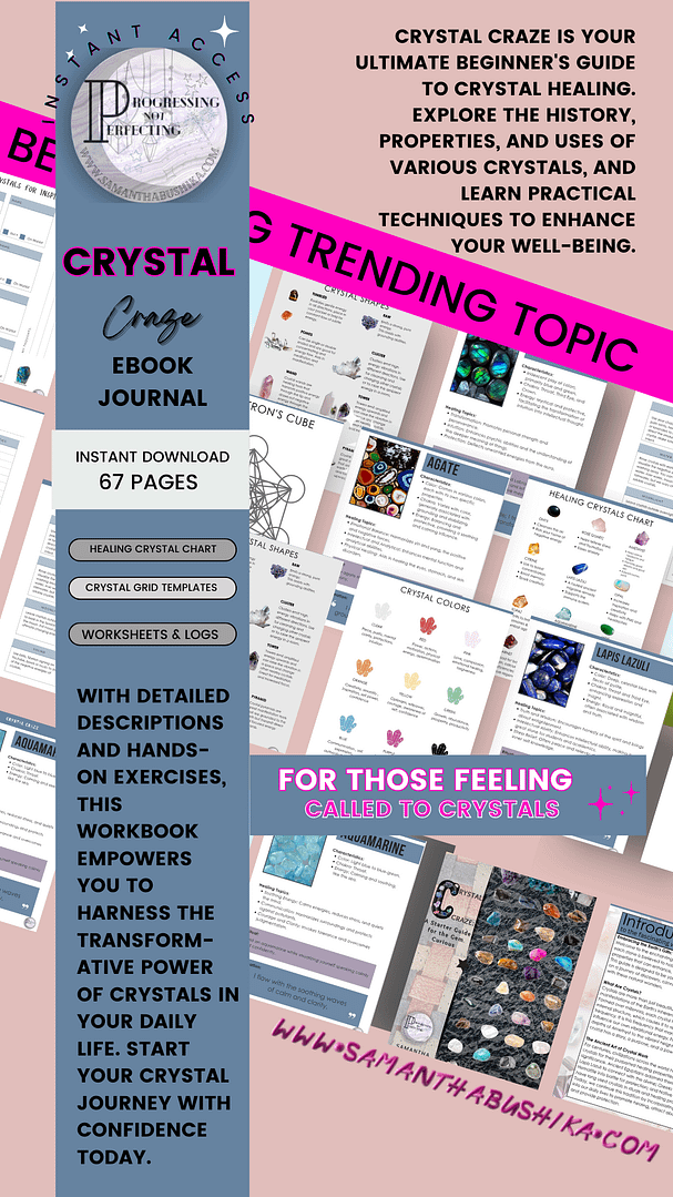 Crystal Craze: A Starter Workbook for the Gem-Curious 2 Crystal Craze MockUp DP