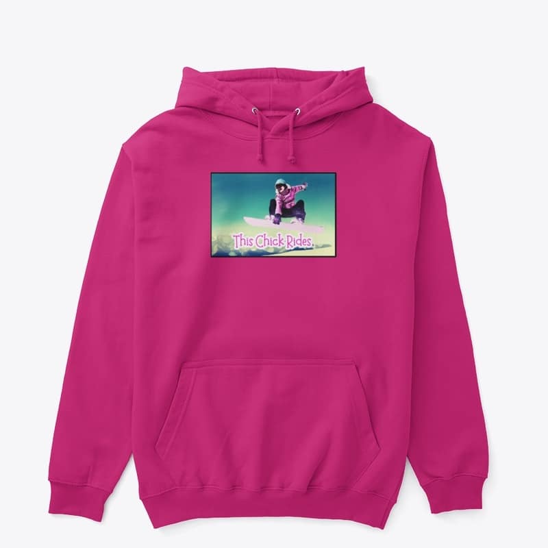 This Chick Rides 1 Hoodie This Chick Rides 1 Hoodie