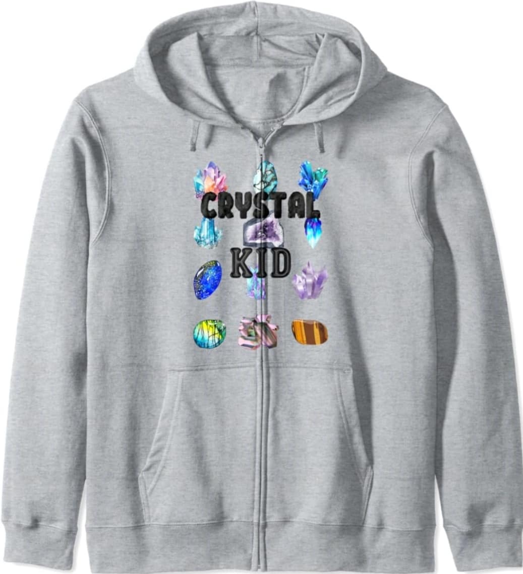 Crystal Kid zip hoodie Merch MC
