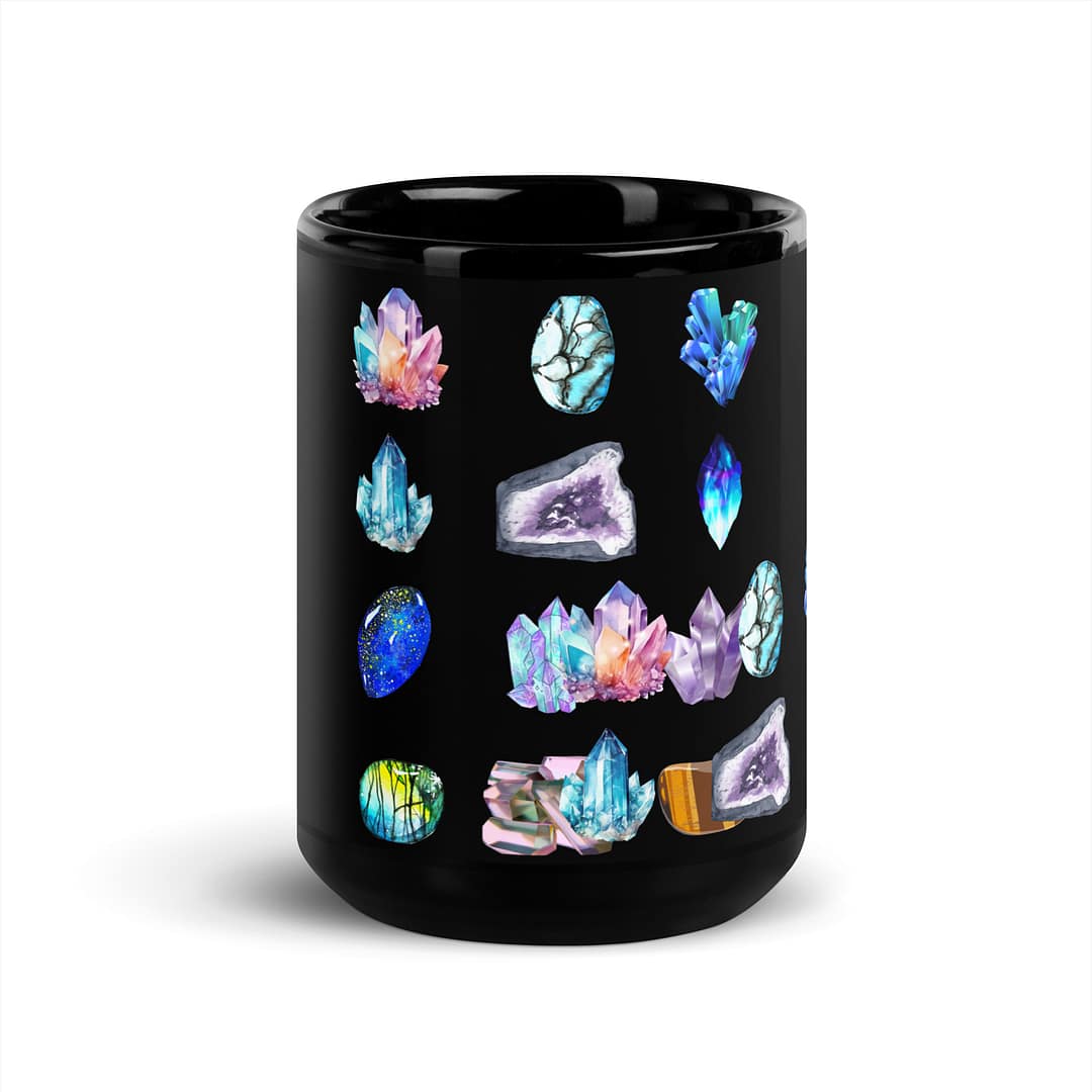 Crystal Lover Mug | Colorful Gemstone &Amp; Spiritual Coffee Mug 6 Crystal Lover Mug | Colorful Gemstone &Amp; Spiritual Coffee Mug - Image 6
