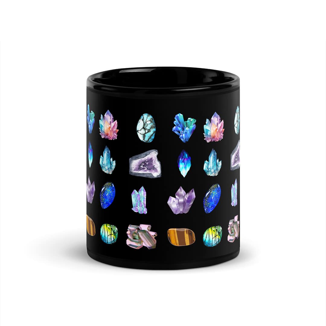 Crystal Lover Mug | Colorful Gemstone &Amp; Spiritual Coffee Mug 3 Crystal Lover Mug | Colorful Gemstone &Amp; Spiritual Coffee Mug - Image 3