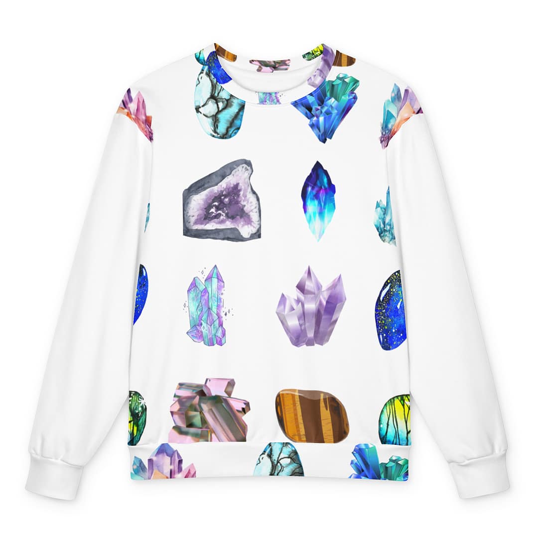 Crystal Craze Oversized Cotton Sweatshirt 2 Crystal Craze Oversized Cotton Sweatshirt - Image 2
