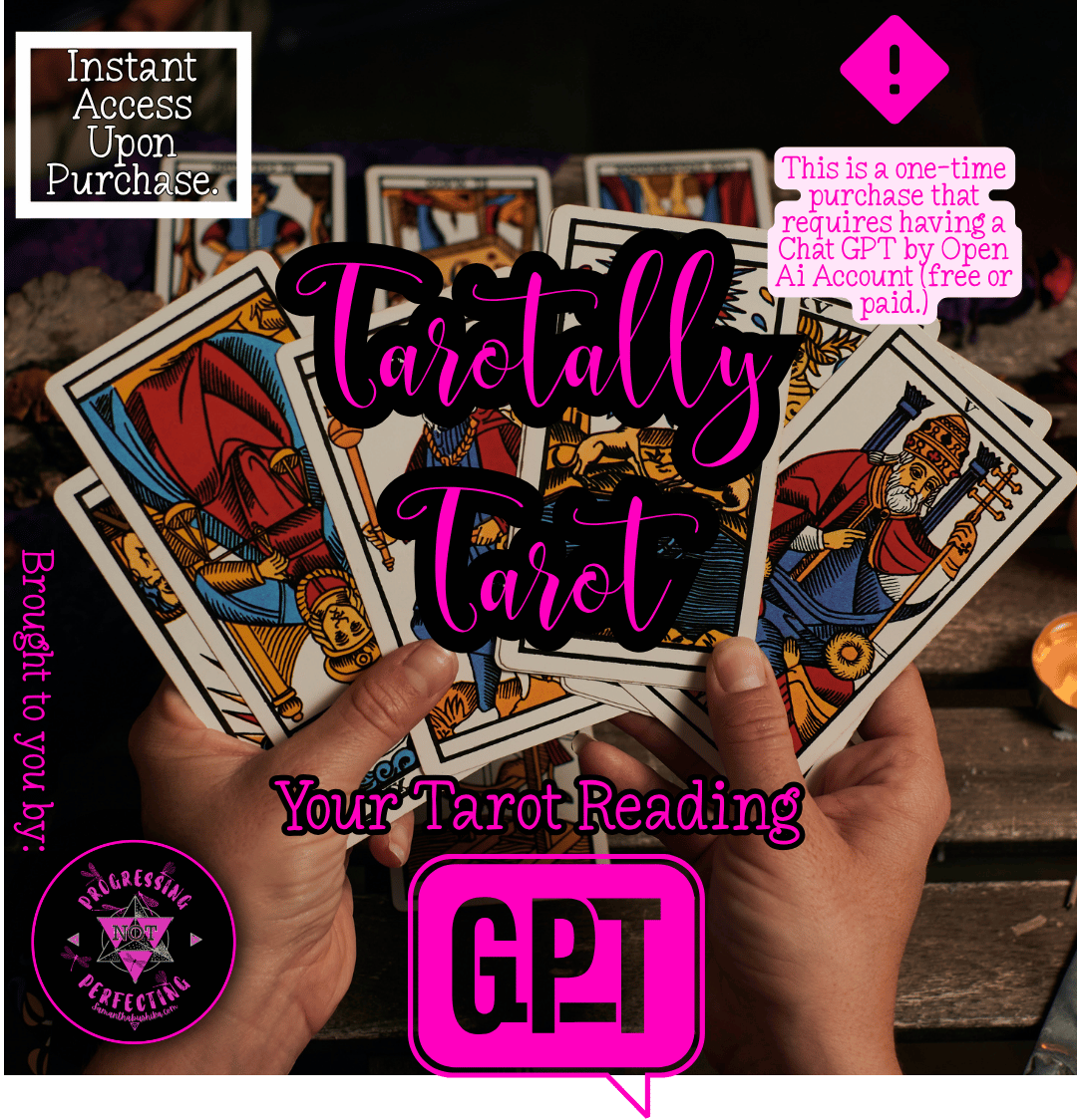 Tarotally Tarot GPT By Samantha Bushika (Requires a Chat GPT Free Account) 1 TarotallyTarot GPT Feature IMage
