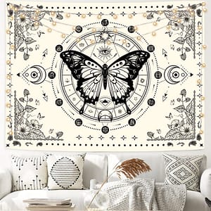 Butterfly Album Tapestry Cross-border Amazon Background Wall Decorative Cloth To Map Customizable